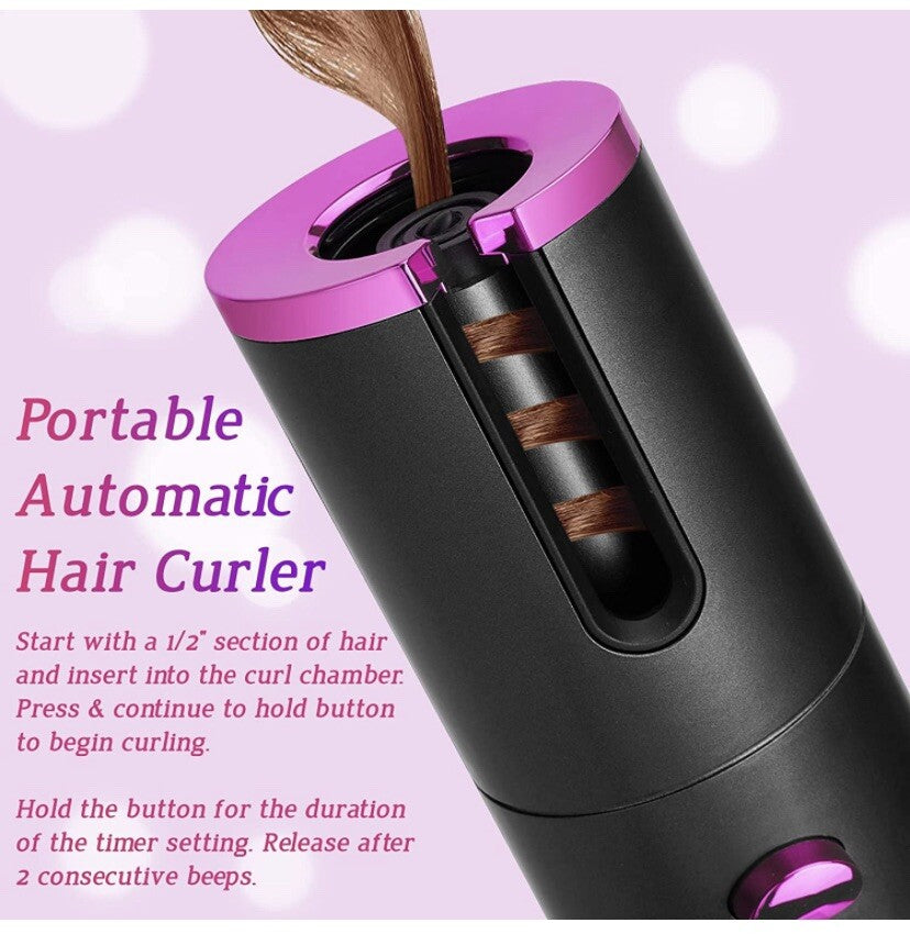 Automatic Wireless Electric Hair Curle or Waves