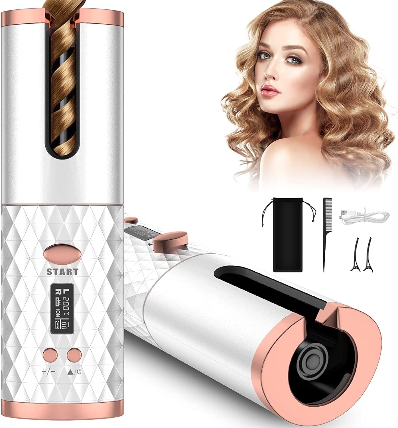 Automatic Wireless Electric Hair Curle or Waves