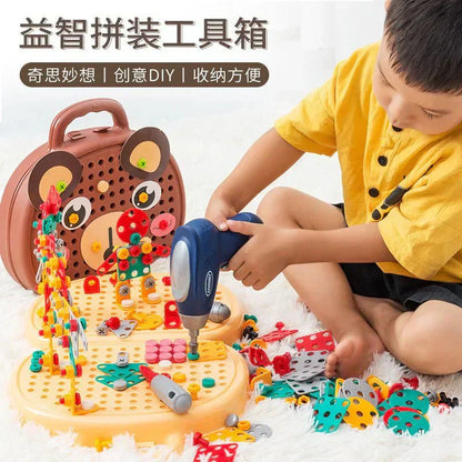 Electric Drill Screw Nuts 3D Puzzle Play Toy