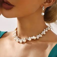All Match Necklace And Earrings Elegant Fashion
